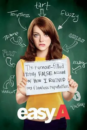 Easy A (2010) Dual Audio poster