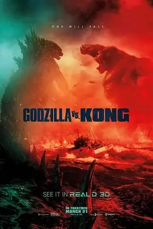 Godzilla vs. Kong (2021) 3D – Movie Dual Audio poster