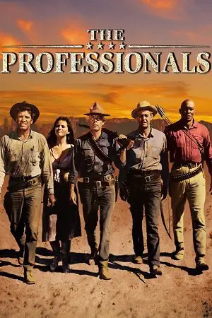 The Professionals (1966) Dual Audio poster