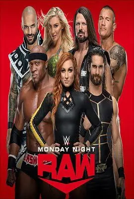 WWE Monday Night RAW 06 July (2020) English poster
